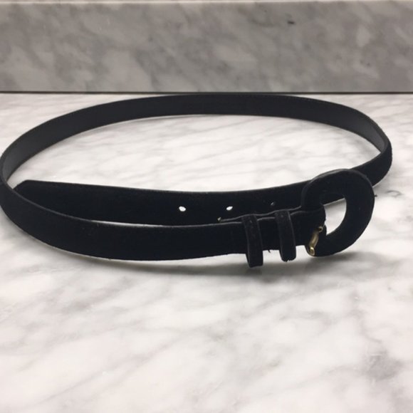 Anthropologie Accessories - NWOT Black Leather Anthropologie Belt Size Large